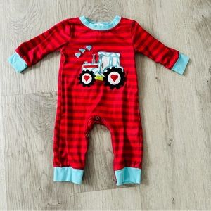 Infant Tractor One Piece Outfit 0/3Months
